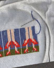 Emma, Broderie résistante